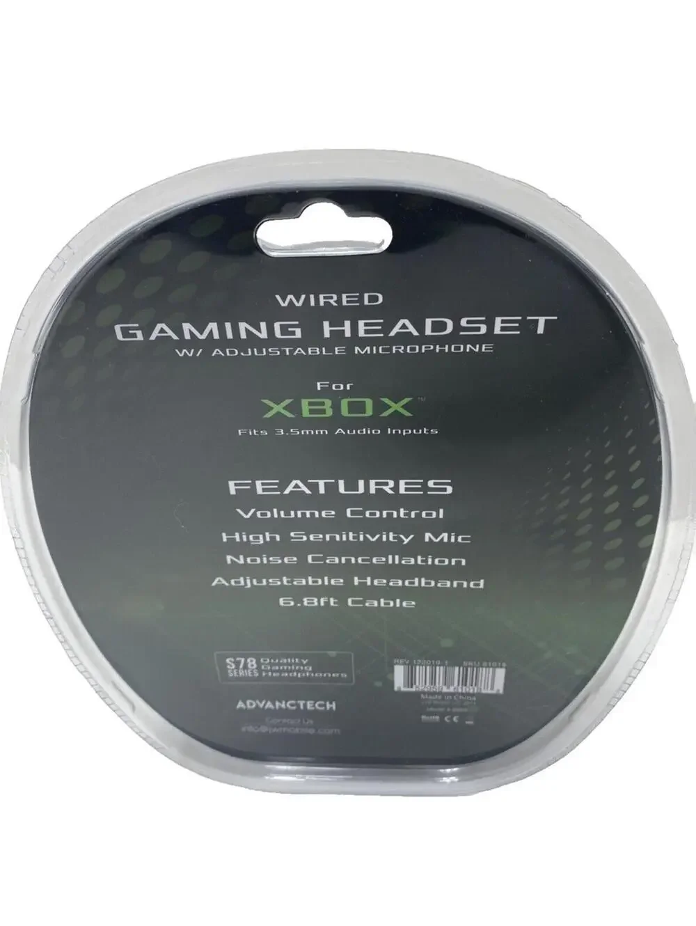 Xbox Black Gaming Headphones Xbox Gaming Headset Brand New
